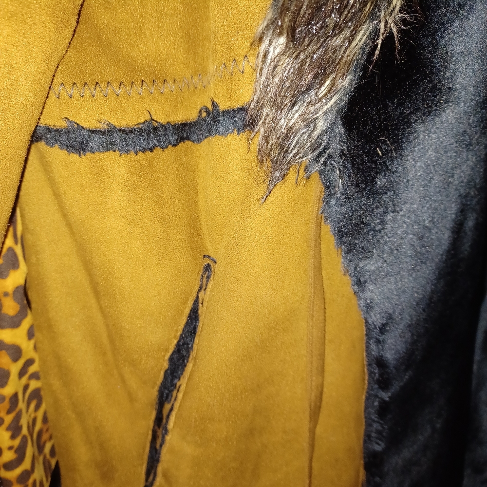 Beautiful Vintage Sherling coat with Real Fur - Picture 8 of 8